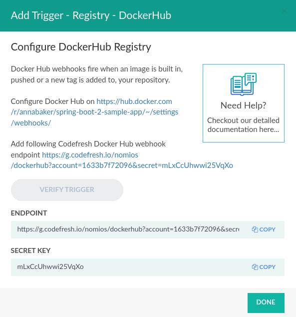 Add Webhook